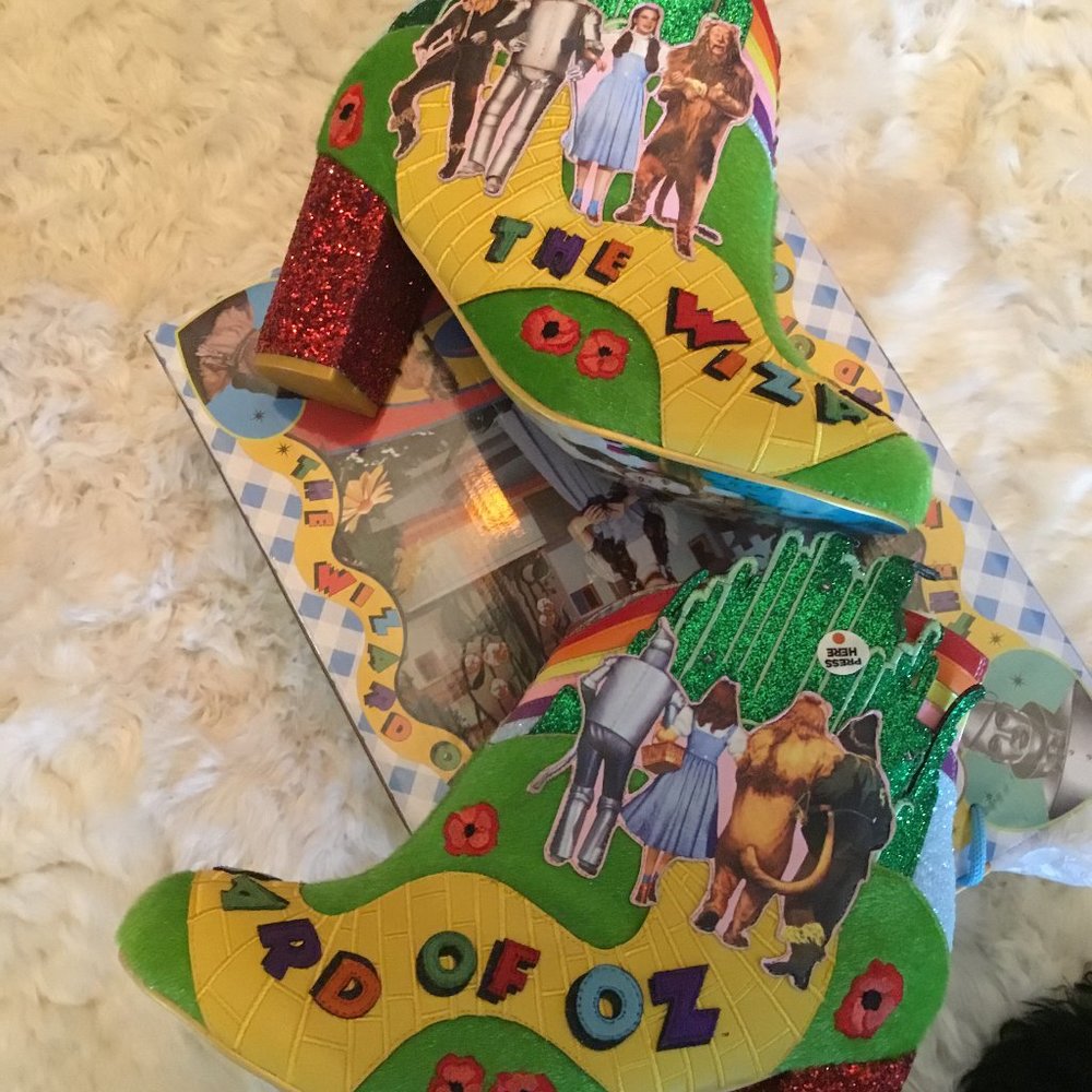 Irregular Choice Wizard of Oz light up Boots size 45 EU New - Picture 2 of 6
